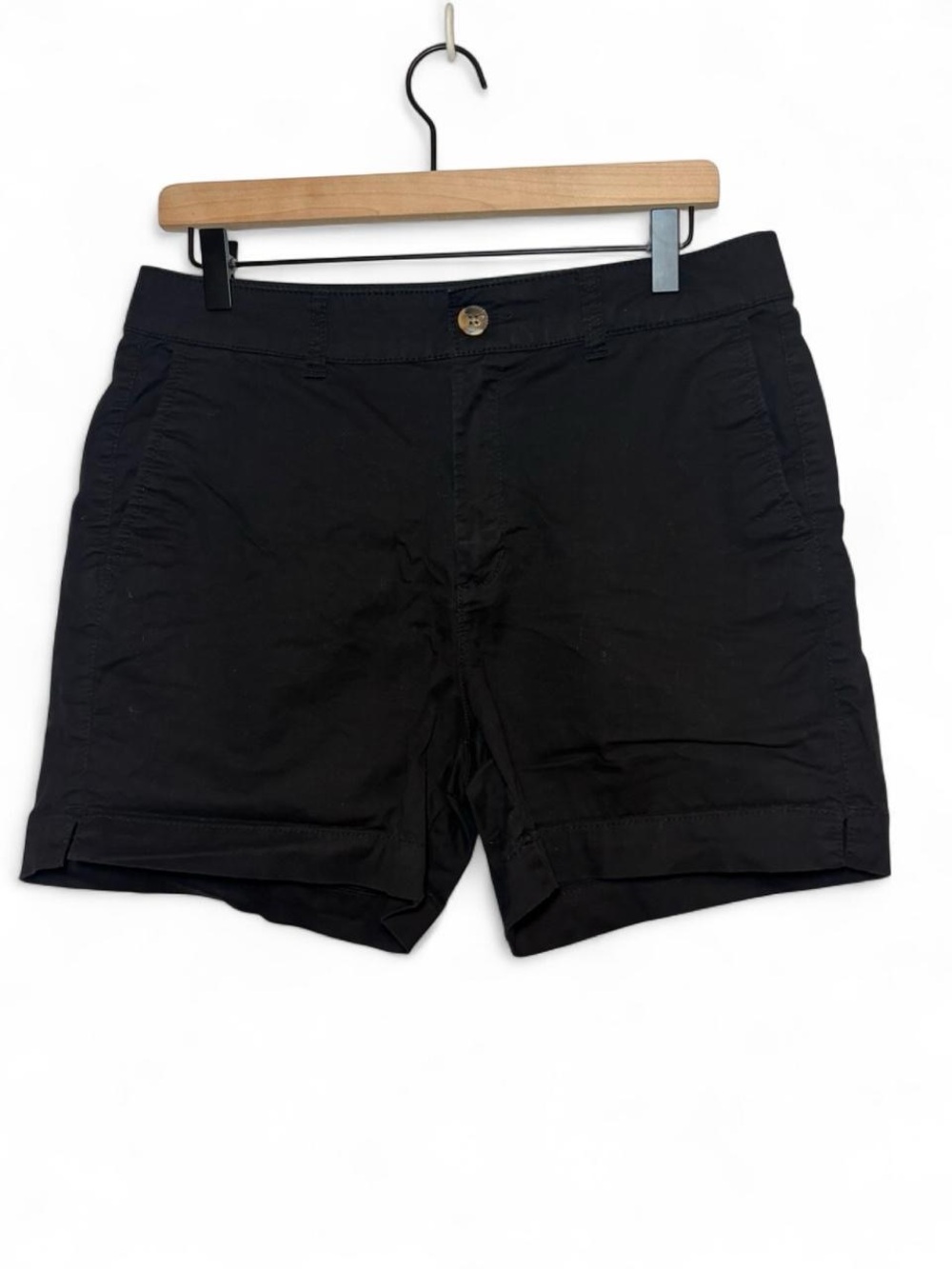 Old Navy Black High-Rise Everyday Shorts